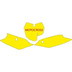 BLACKBIRD Plate Stickers White for: KTM SX/SX-F for 125SX, 150SX, 250SX 3519/000005