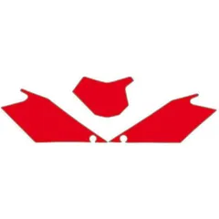 BLACKBIRD Plate Stickers Red Gas Gas EC for GAS GAS EC125, EC200, EC250F