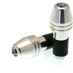 BIHR Rocket Bar Ends Ø18mm Silver