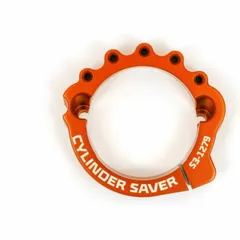 S3 Exhaust Flange Guard Orange for: KTM/Husqvarna for TE250, TE300 250EXC, 300EXC