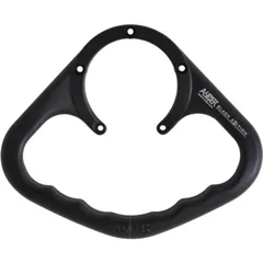 A-SIDER Schwarz Edition Tankgriff schwarz 6Schrauben für Kawasaki NINJA250R, NINJA300