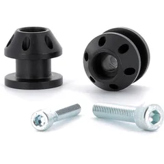 V-PARTS M6x1 Bobbins Aluminum Black