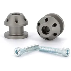 V-PARTS M6x1 Bobbins Aluminum Titanium Look