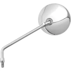 V PARTS Right Handlebar Mirror Universal M10/125 - Chrome (1pc) for PGO LIGERO50