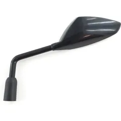 V PARTS Left Mirror With Adapters Universal - Black (1pc)