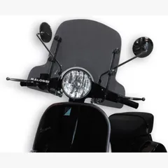 MALOSSI Sport Windscreen - for: Vespa PX 80/125/150 for LML STAR125, STAR1252T, STAR1504T VESPAPE, VESPAPX, VESPAPXE