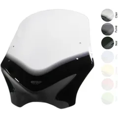 MRA V-Flow Naked Bikes VFSC Windscreen with spoiler for Suzuki, Honda, Yamaha