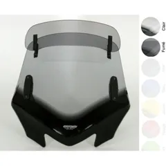 MRA V-Flow Naked Bikes VFVTZ Windscreen with spoiler for Honda, BMW, Kawasaki