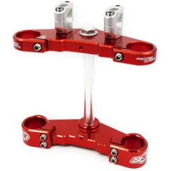 S3 Gabelbrücke komplett Ø38mm rot für: Beta OE-Gabel