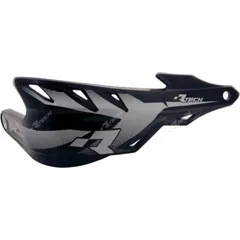 Durchgehende Handprotektoren Raptor Racetech schwarz Lenker Ø22 und Ø28