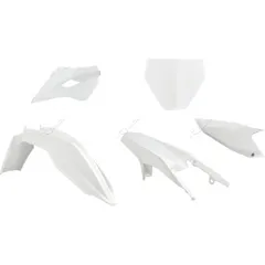 Kunststoff-Kit Racetech Originalfarbe weiß für: Husqvarna TC85