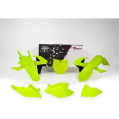 RACETECH Plastik-Kit neongelb/schwarz für: KTM für 125SX, 150SX, 250SX