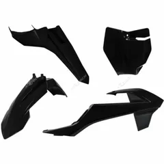 RACETECH Plastic Kit Black for: KTM SX65 for 65SX