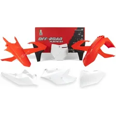 RACETECH Plastic Kit OEM Color (2018) Red/Black for: KTM for 125SX, 150SX, 250SX
