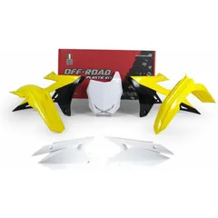 RACETECH Plastic Kit OEM Color (2018) for: Suzuki RM-Z450 for RM-Z250