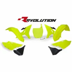 RACETECH Kunststoff-Kit Revolution Replica Original kein Gastank für: Yamaha YZ125/250 für YZ250