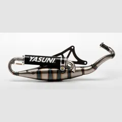 YASUNI R Schalldämpfer für Piaggio, Gilera, Derbi TUB420C