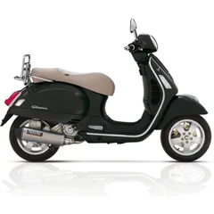 YASUNI Scooter 4 Full Exhaust System - for: Vespa GTS for VESPAGTS, VESPAGTV