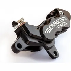 BERINGER Aerotec® Left Axial Brake Caliper 6 Pistons Ø27mm Schwarz für Honda CRF250R, CRF250X, CRF450R