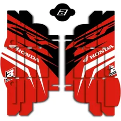 BLACKBIRD Dream Graphic 4 Radiator Louvers Graphic Kit for: Honda CRF 250 A103N