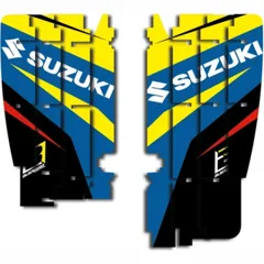BLACKBIRD Dream Graphic 4 Radiator Louvers Graphic Kit for: Suzuki RMZ