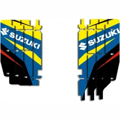 BLACKBIRD Dream Graphic 4 Radiator Louvers Graphic Kit for: Suzuki RMZ A302N