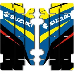 BLACKBIRD Dream Graphic 4 Radiator Louvers Graphic Kit for: Suzuki RM for RM125, RM250
