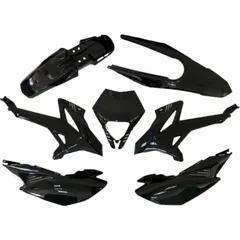 V PARTS Kunststoff-Kit OEM Typ Schwarz für: Rieju MRT für Beta RR50ENDURO, RR50MOTARD