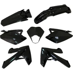V PARTS Kunststoff-Kit OEM Typ Schwarz für: Beta RR für Rieju MRT50