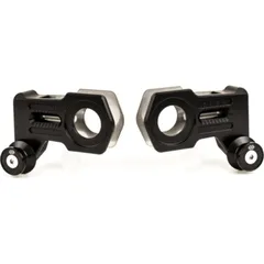 GILLES AXB Chain Tighteners Black Mate for: Triumph Ducati Scrambler 800 for SCRAMBLER1100, SCRAMBLER800