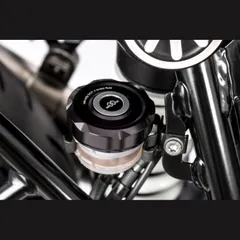 GILLES TOOLING Hintere Bremsflüssigkeitsbehälterabdeckung schwarz für BMW K1200R, K1200S, K1300GT Ducati 1200MULTISTRADA, 1260MULTISTRADA, 950MULTISTRADA
