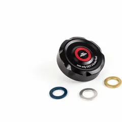 GILLES Front Brake Fluid Contenair Cover Black for BMW, Honda, Yamaha