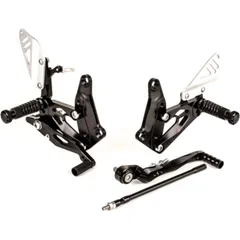 GILLES FXR Rearset Black for: Honda for CB500F, CB500X, CBR500R