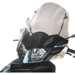 V PARTS Hoher Schutz Windschutzscheibe Klar für: Piaggio MP3 125/300 für MP3300