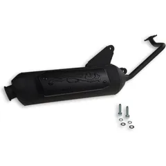 MALOSSI Wild Lion for: Honda Full Exhaust System - Steel Black Honda