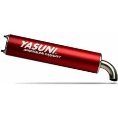 YASUNI Scooter Ersatz-Schalldämpfer Rot