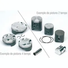WISECO Forged Piston - 4671PS for Kawasaki KEF300LAKOTA, KLF300BAYOU 4671M07700