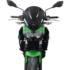 MRA Racing NRN Windschutzscheibe Schwarz für Kawasaki Z650