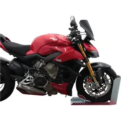 MRA Racing NRN Windschild Schwarz für: Ducati Streetfighter V4/S für STREETFIGHTERV4