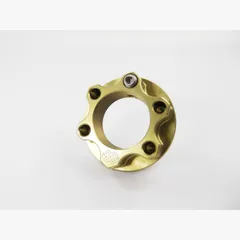 GILLES TOOLING Lenkspindelmutter M24X1,5 Gold für Suzuki DL1000V-STROM, GSX1300B-KING, GSX1300HAYABUSA