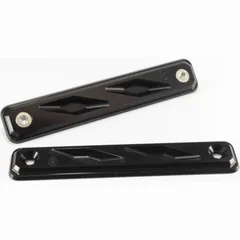 GILLES TOOLING Seitlicher Kühlerschutz Schwarz für Suzuki SV650 Yamaha MT-03