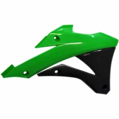 RACETECH Kühlerabdeckungen Grün KX 85 für Kawasaki KX100