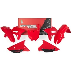 RACETECH Plastics Kit OEM Rot - für Honda CRF450R