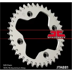 JT SPROCKETS Aluminium Ultraleichtes Kettenrad 881-520