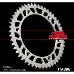 JT SPROCKETS Aluminium Ultraleichtes selbstreinigendes Kettenrad 896-520
