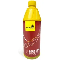 SCOTTOILER Ölnachfüllung für eSystem & vSystem Rot Kit Hochtemp. 20-40°C - 500ml