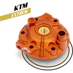 S3 Extreme Enduro Cylinder Head & Insert Kit Low Compression - Orange for: KTM/Husqvarna for 250EXC