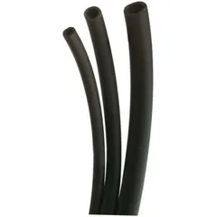 BIHR PVC Hose Breather Black 7x14mm