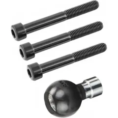 RAM MOUNTS M8 Bolts Screw-On Clamp Base - B Size Ball