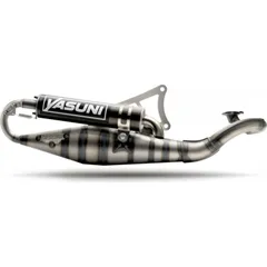 YASUNI Carrera 10 Full Exhaust System Carbon - Minarelli Horizontal für Yamaha, Aprilia, MBK